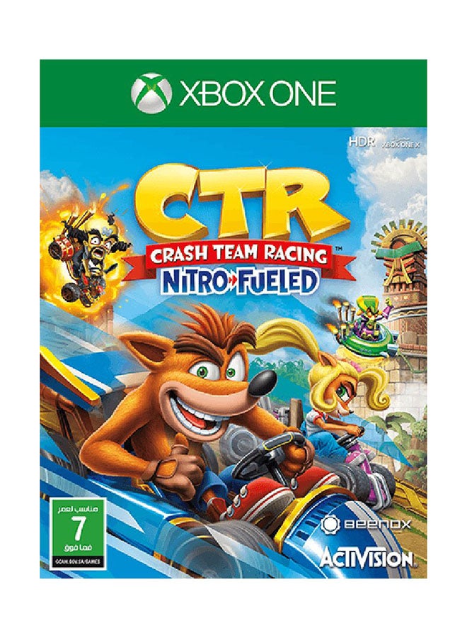 Crash Team Racing Nitro Fueled With Wireless Controller - Racing - Xbox One