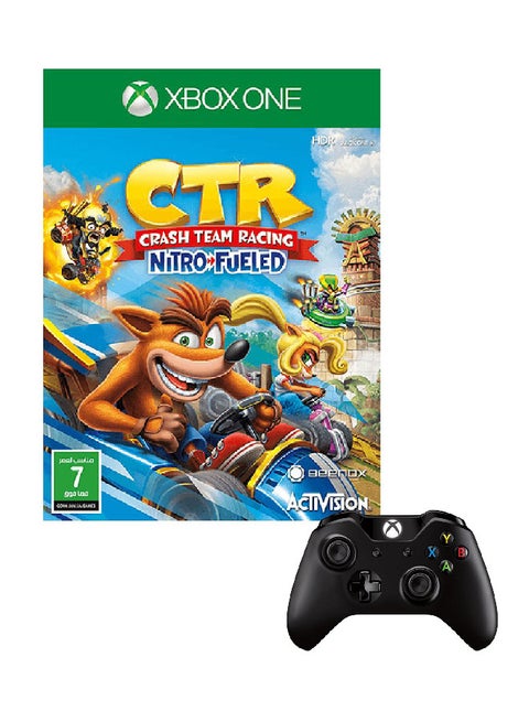 Crash Team Racing Nitro Fueled With Wireless Controller - Racing - Xbox One