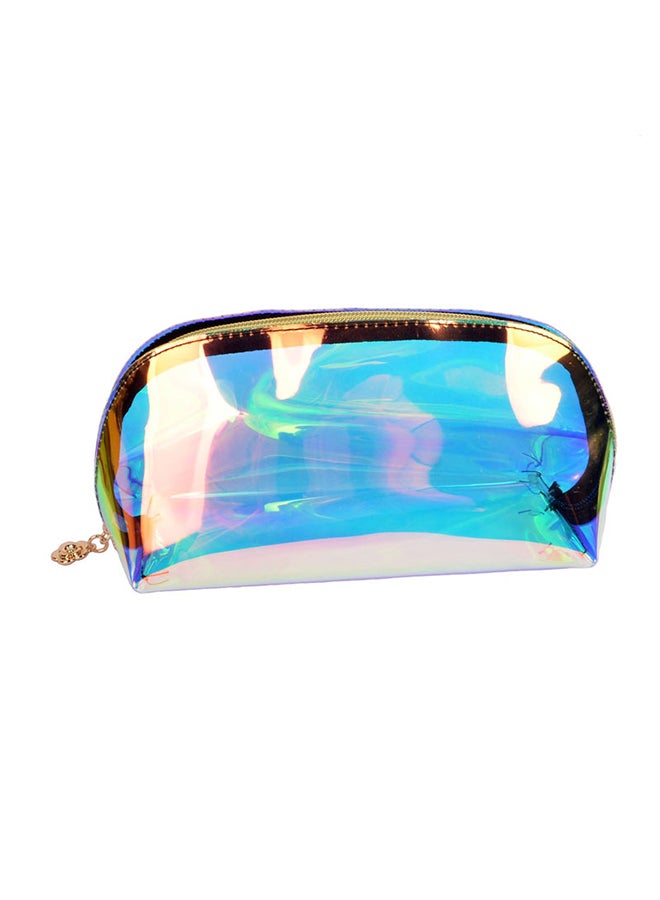 TOEON Cool Transparent Zipper Closure Makeup Bag Clear - Image 1
