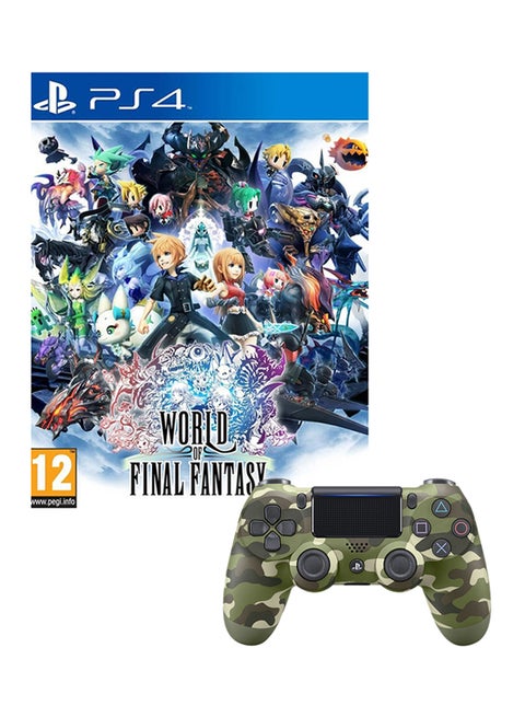 World Of Final Fantasy - Region 2 PlayStation 4 (PS4) With Controller - adventure - playstation_4_ps4
