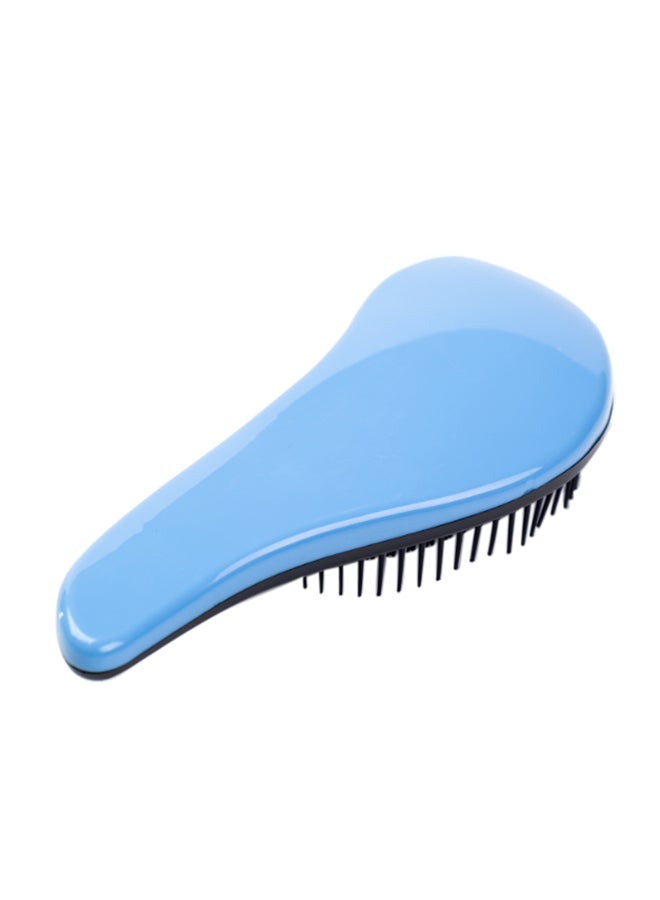 Plastic Hair Comb Blue/Black 15cm