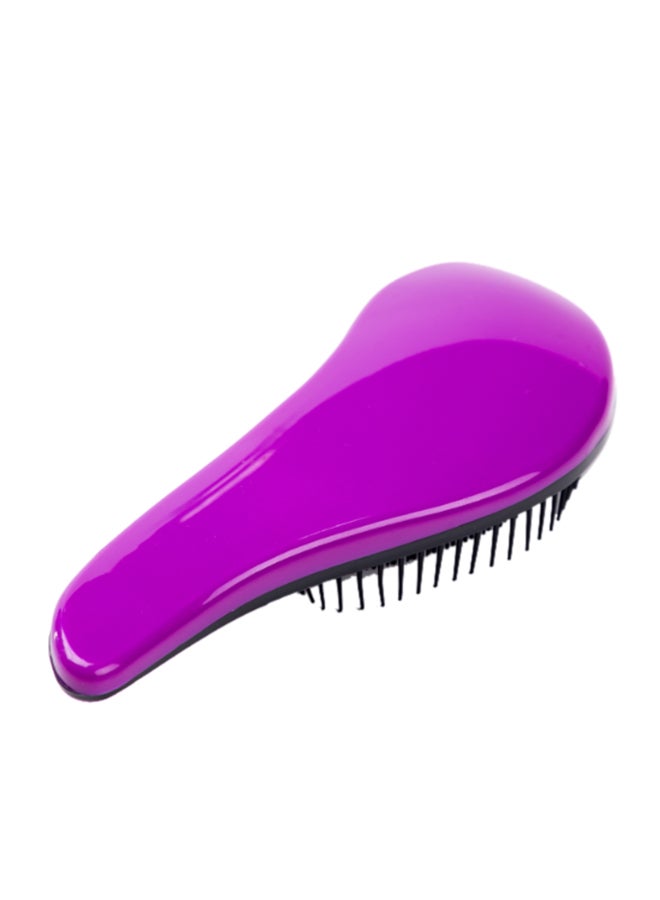 Plastic Hair Comb Purple/Black 15cm