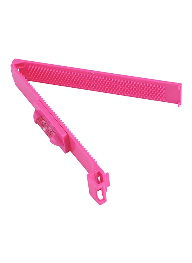 ECORET 2-Piece Hair Cutting Clip Comb Tool Pink/White 28x2.5cm - Image 2