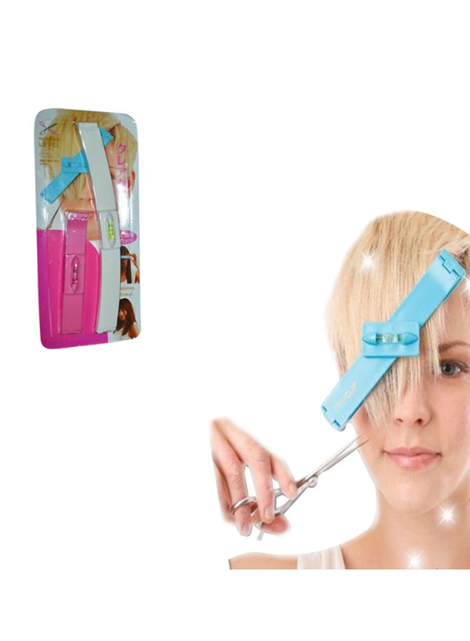 ECORET 2-Piece Hair Cutting Clip Comb Tool Pink/White 28x2.5cm - Image 5