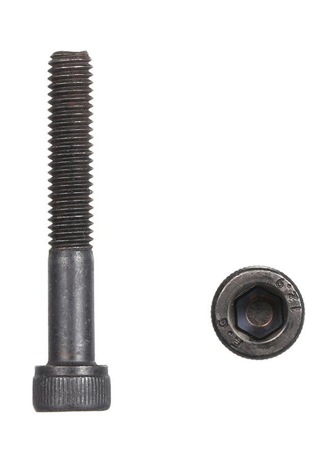 برغي بغطاء سداسي مجوف وأسطواني وبتصميم مقاوم للشد للغاية بدرجة تصنيف 12.9 أسود M8x40 - Image 2