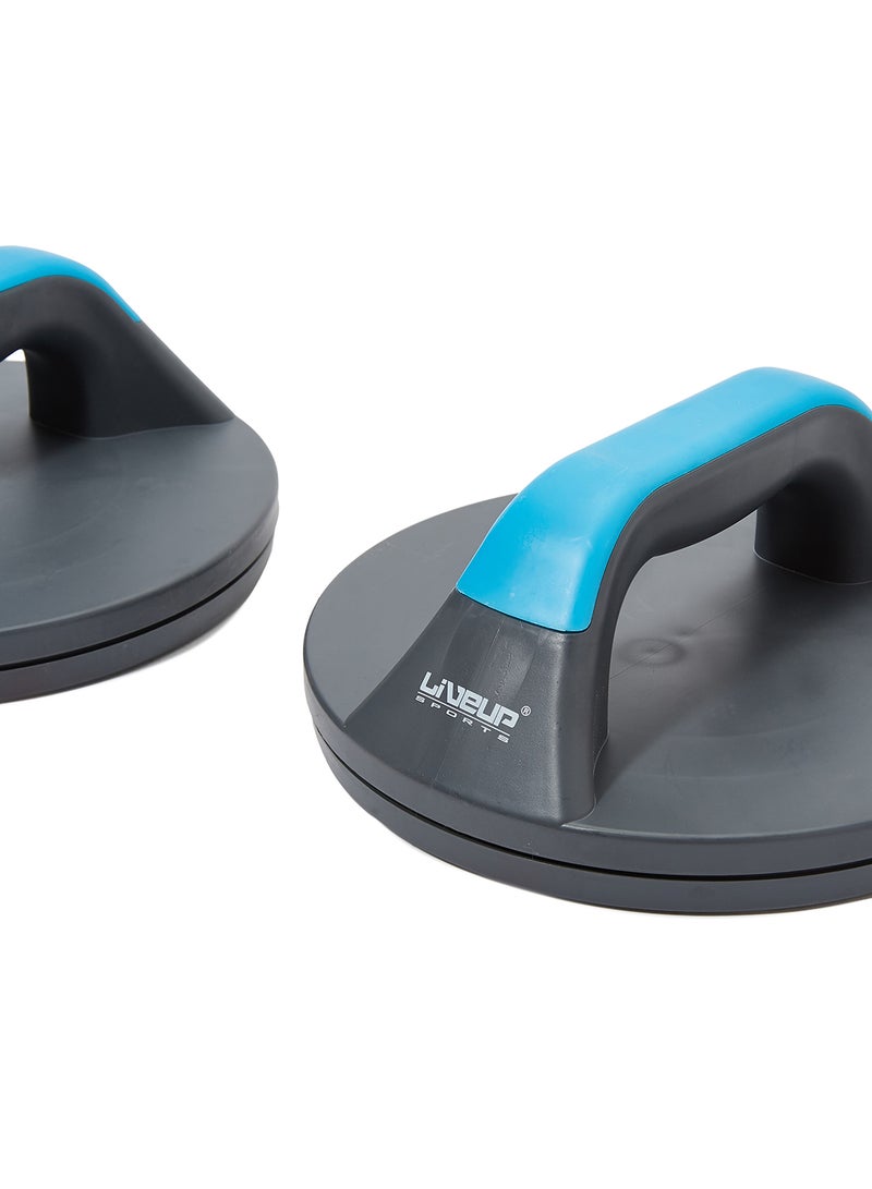 ليف أب طقم مساند احترافية دوارة لتمرين الضغط مكون من قطعتين - Image 2