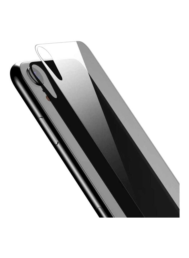 مارجون لاصقة حماية للشاشة من الزجاج المقوى من قطعتين لهاتف أبل آيفون XR شفاف - Image 4