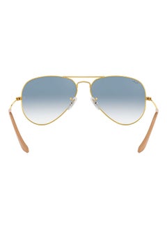 Full Rim Pilot Sunglasses - RB3025-001/3F - Lens Size: 58 mm - Gold - v1565173914/N10997227A_3