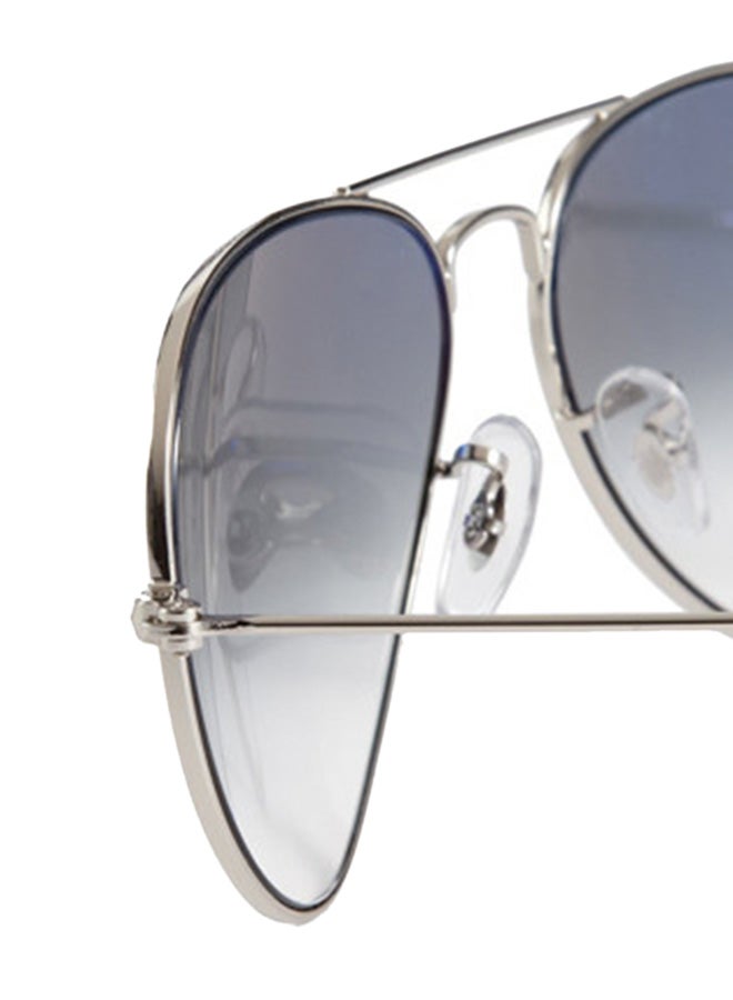 Ray-Ban - Full Rim Pilot Sunglasses - RB3025 003/3F - Lens Size: 58 mm - Silver - Image 1