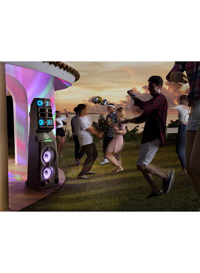 Sony - Home Audio Speaker System With Party Lights MHC-V90DW Black - Image 1