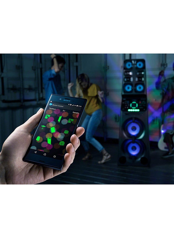 Sony - Home Audio Speaker System With Party Lights MHC-V90DW Black - Image 1