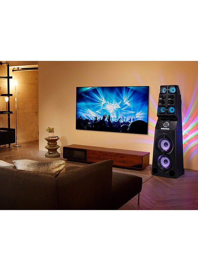 Sony - Home Audio Speaker System With Party Lights MHC-V90DW Black - Image 1