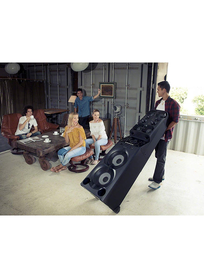 Sony - Home Audio Speaker System With Party Lights MHC-V90DW Black - Image 1