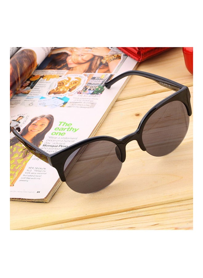 OUTAD Semi Rimless Round Sunglasses - Image 4