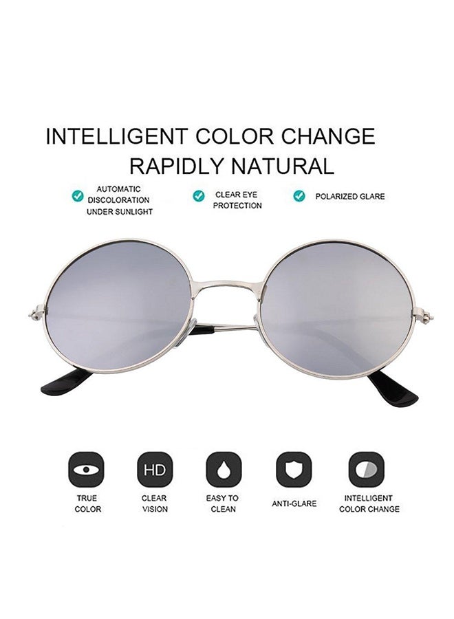 OUTAD Men's Sunglasses Full Rim Round - Image 5