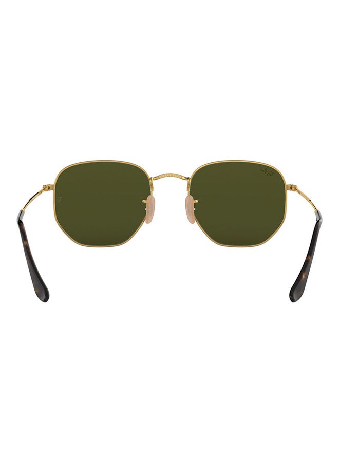 Ray-Ban Hexagon Sunglasses - RB3548N-001 - Lens Size: 51 mm - Gold - Image 5