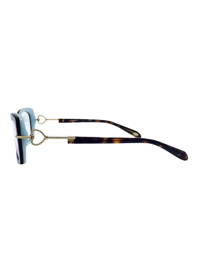 Tiffany women Rectangular Eyeglasses - Lens Size: 52 mm  - Image 4
