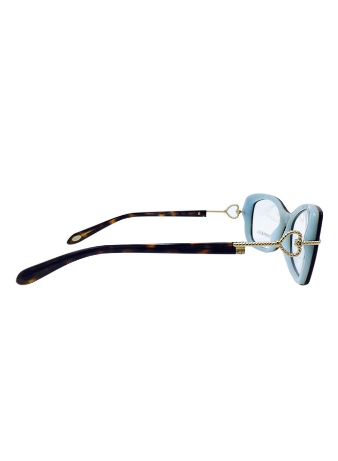 Tiffany women Rectangular Eyeglasses - Lens Size: 52 mm  - Image 3