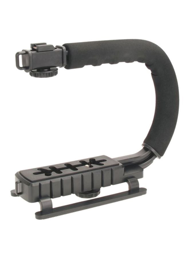 U/C Shaped Flash Bracket Holder Black  - Image 1