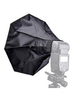 Generic Octagon Shaped Flash Diffuser Black  - Image 1