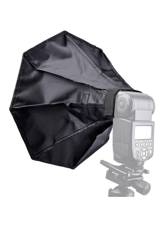 Generic - Octagon Shaped Flash Diffuser Black - Image 1