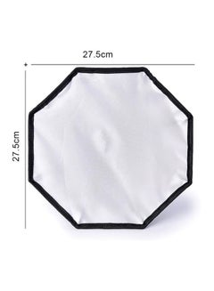 Generic Octagon Shaped Flash Diffuser Black  - Image 3