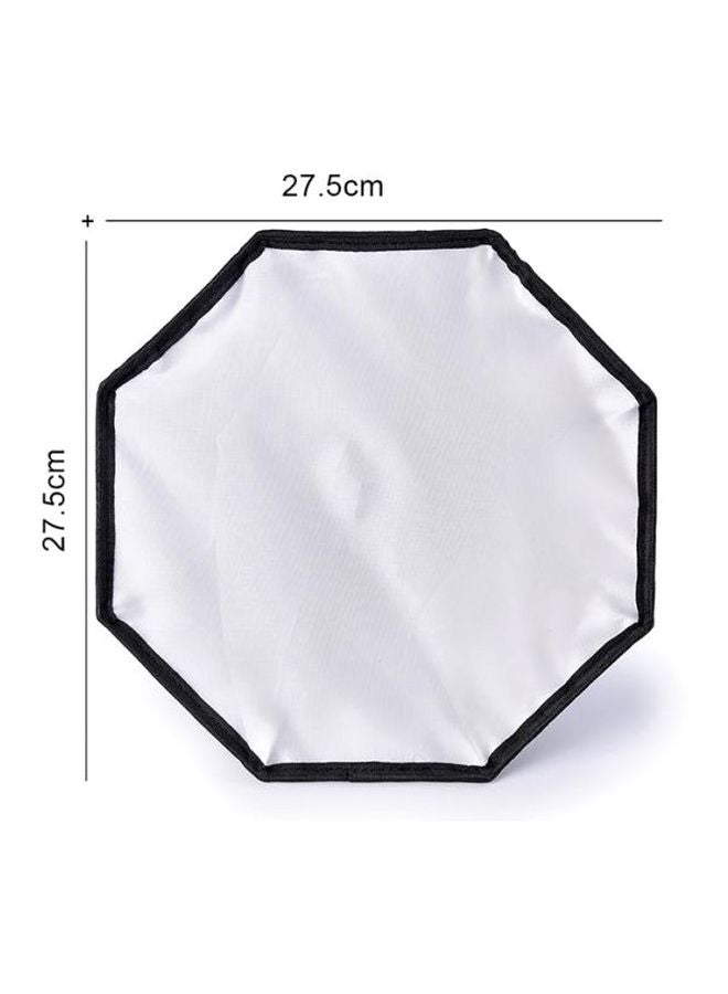 Generic - Octagon Shaped Flash Diffuser Black - Image 1