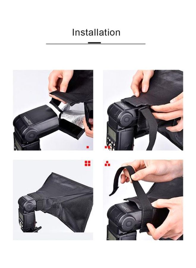 Generic - Octagon Shaped Flash Diffuser Black - Image 1