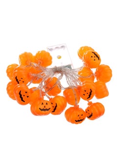 FRIEET 20 LED Pumpkin Fairy Hanging Lights Orange 3.1meter  - Image 1