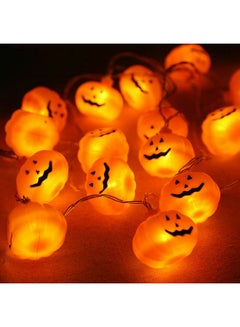 FRIEET 20 LED Pumpkin Fairy Hanging Lights Orange 3.1meter  - Image 3