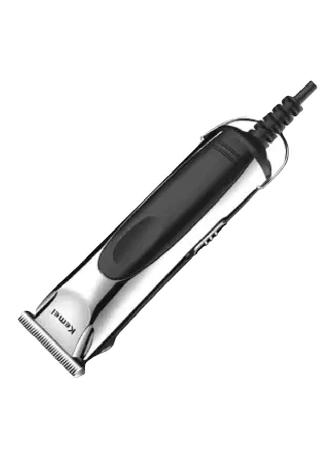Kemei Electric Hair Trimmer Black/Silver - Image 1