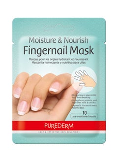Purederm Moisture And Nourish Fingernail Mask White 5grams 