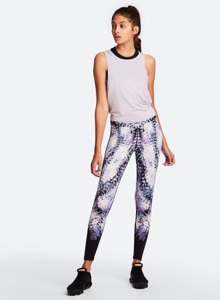 Floral Pattern Printed Captain Ankle Tight Future Floral - v1565178651/N26850345V_1