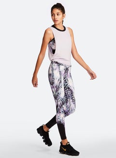 ALALA Floral Pattern Printed Captain Ankle Tight Future Floral  - Image 2