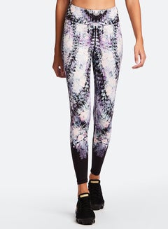 ALALA Floral Pattern Printed Captain Ankle Tight Future Floral  - Image 3