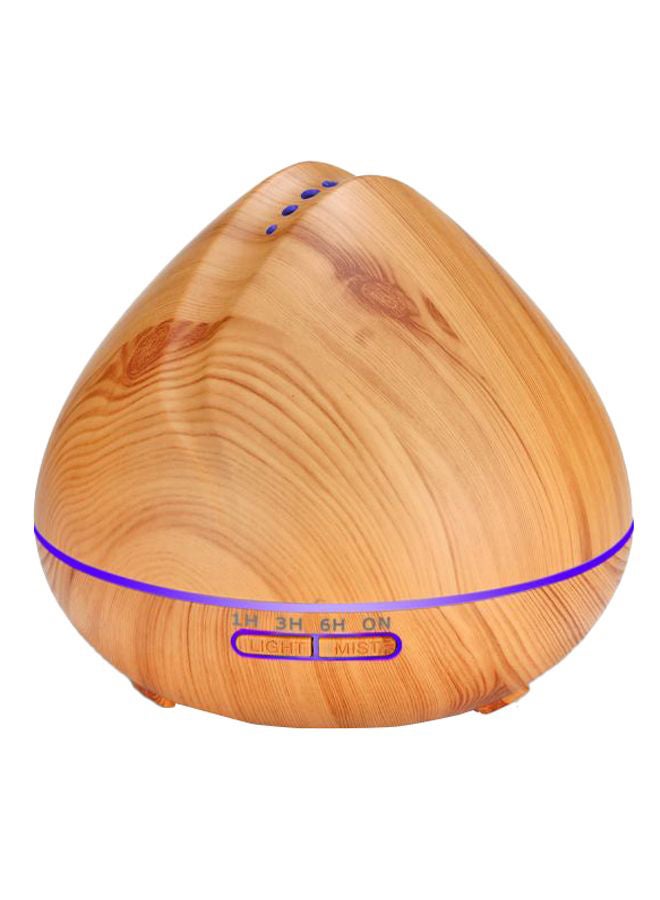Aromatherapy Cool Mist EU Plug Humidifier Wood color - Image 1