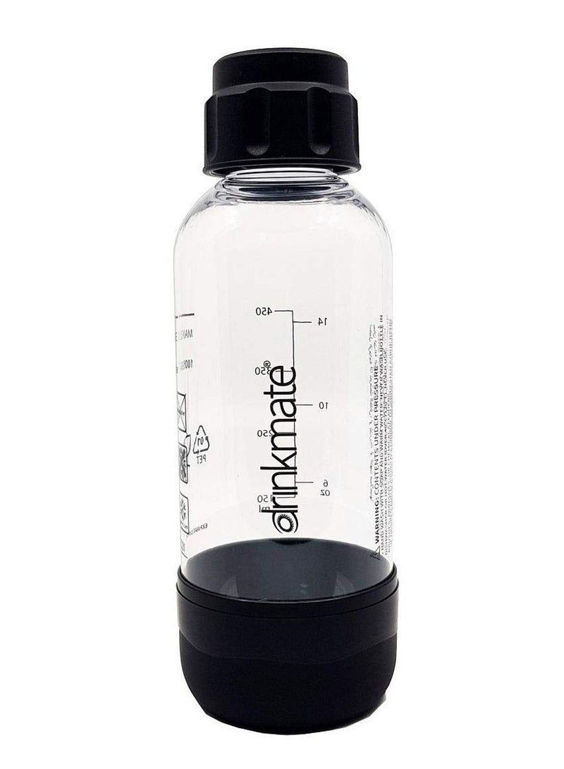 DrinkMate - Home Soda Maker With Bottle 0.5L BB-03B Black/Clear - Image 1