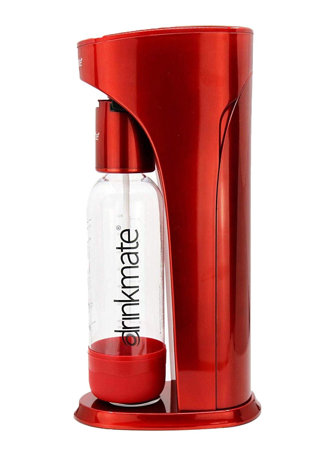 Home Soda Maker Bottle 1L BB-09R Red/Clear 