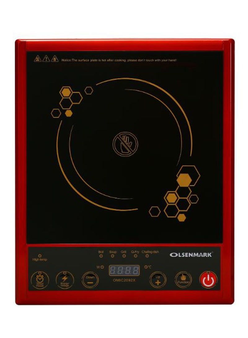 Olsenmark Infrared Induction Oven 2000W OMIC2092 Black/Red  - Image 2