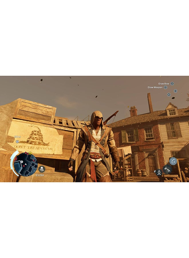 أوبيسوفت - لعبة "Assassin's Creed : III : Remastered" (إصدار عالمي) - بلاي ستيشن 4 (PS4) - Image 1