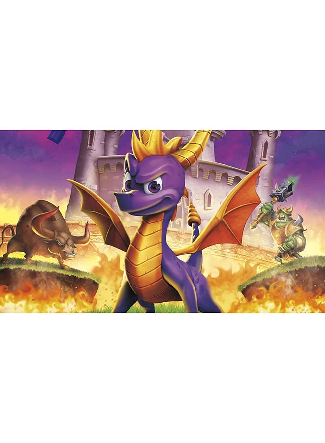 Activision - Spyro : Reignited Trilogy (Intl Version) With DualShock 4 Wireless Controller - Adventure - PlayStation 4 (PS4) - Image 1