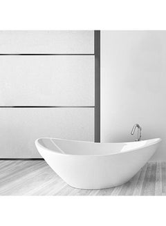Bluelans Glass Window Film Sticker White Grey 45x200cm  - Image 1