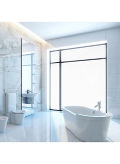 Bluelans Glass Window Film Sticker White Grey 45x200cm  - Image 2