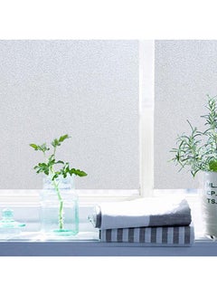 Bluelans Glass Window Film Sticker White Grey 45x200cm  - Image 3