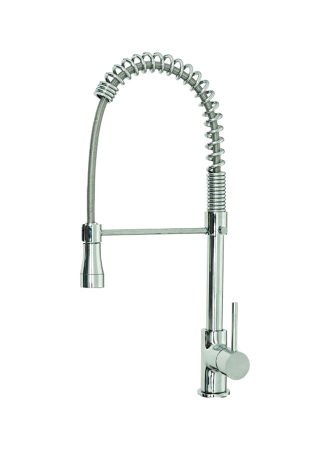 Spring Faucet Mixer Tap Silver