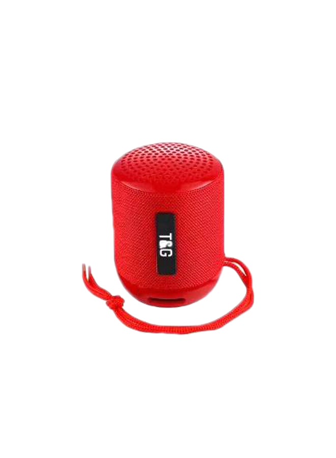 T&G Portable Bluetooth Speaker Red 
