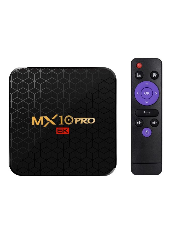 Generic MX10 Pro 6K Android TV Box LU-V6229EU Black  - Image 1