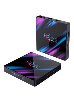 H96 Max Smart 4K Android TV Box With Remote Control LU-V6138UK Black