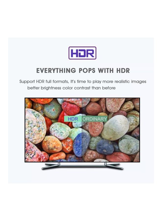 Generic - H96 Max Smart 4K Android TV Box With Remote Control LU-V6138UK Black - Image 1