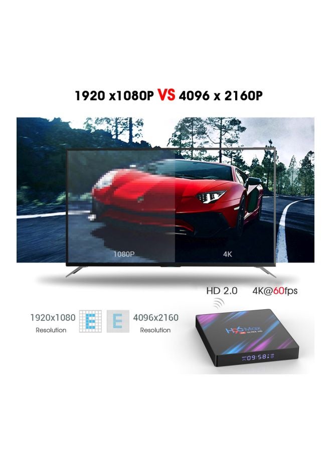Generic H96 Max Android TV Box 4GB RAM 64GB ROM LU-V6140US Black/Blue/Purple  - Image 5